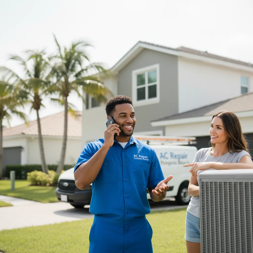 AC Repair Pompano Beach customer support in Grant-Valkaria